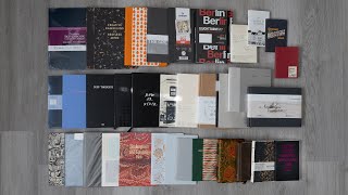 A tour of every single unused sketchbook I own [upl. by Ycniuqal212]