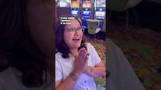 When it’s your 1st time in Las Vegas playing high limit slots And the grand appears 🤩 bellagio [upl. by Shushan]