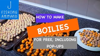 How to make FREE boilies  Fishing Around [upl. by Atilrac]