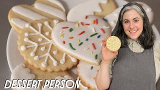 How To Make Sugar Cookies With Claire Saffitz  Dessert Person [upl. by Virge]