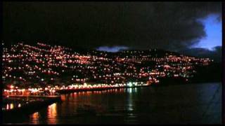 timelapse entering Madeira at night via cruise ship  Funchal bei Nacht [upl. by Kauffman]