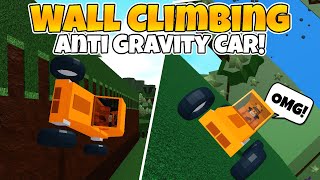 Wall Climbing Anti Gravity Car Tutorial In Build A Boat For Treasure ROBLOX [upl. by Ameluz953]