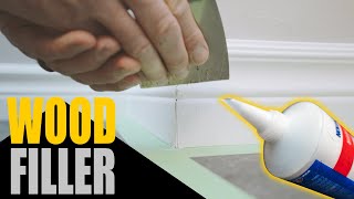 How to Fix Large Gaps Using Wood Filler amp Why You Should NOT use Caulking or Spackle [upl. by Seth]