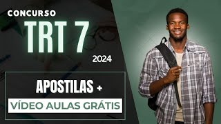 Apostila TRT 7 2024 Analista Judiciário Tecnologia da Informação [upl. by Epolenep]