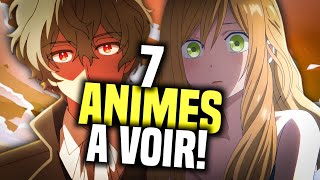 7 ANIMES DE ROMANCE DE DINGUE A VOIR ABSOLUMENT [upl. by Alleen473]