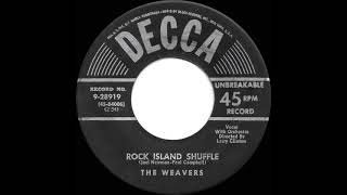 1953 Weavers  Rock Island Shuffle Rock Island Line [upl. by Ilenay]