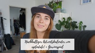 Nachhaltiger Adventskalender von uptodate  gewinnspiel I Werbung [upl. by Nageem]