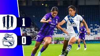 MONTERREY VENCE 1  0 AL PUEBLA POR LA FECHA 1  LIGA MX FEMENIL  REY DEPORTIVO [upl. by Cis]