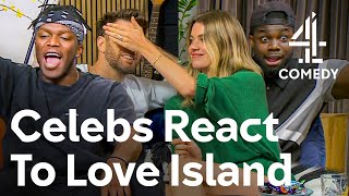 KSI Snoochie Shy amp MORE react to Love Island amp Too Hot To Handle  Celebrity Gogglebox [upl. by Roye762]