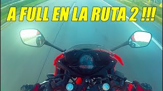 honda cbr 300r  test drive en la ruta   parte 2 [upl. by Cas]