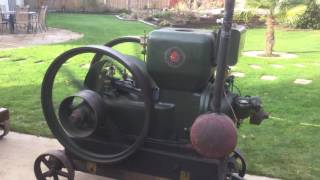 Ruston amp Hornsby AP 6HP Stationary Engine [upl. by Polard]