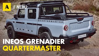 Ineos Grenadier QUARTERMASTER  …il pickup DEFINITIVO [upl. by Ioyal61]