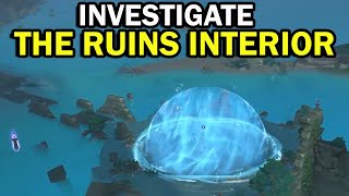 Genshin Impact 17  Investigate the ruins interior [upl. by Gerger]