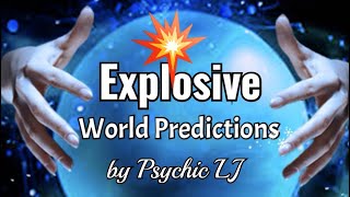 EXPLOSIVE World Predictions by Psychic LJ [upl. by Rhianna687]