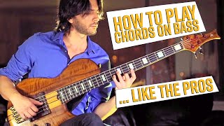 How to Play Chords on Bass like the Pros do it [upl. by Irac2]