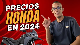 Precios de HONDA para 2024 ¡La XRE 300 Bajo de PRECIO [upl. by Longtin]