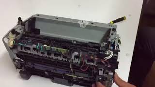 Hp Laserjet P1102 Fuser Fırın Tamiri Paten Değişimi Bakımı Onarımı [upl. by Yxor]