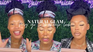 IM BACK Natural Glam Tutorial [upl. by Nunci35]