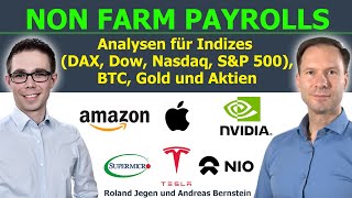 USArbeitsmarktdaten NFP und Aktien der Woche Nio Tesla Nvidia Super Micro Volkswagen Zscaler [upl. by Daune]