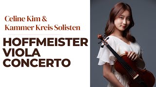 Hoffmeister Viola Concerto in D Major  First Mov  Celine Kim 15 yrs with Kammer Kreis Solisten [upl. by Trebled]