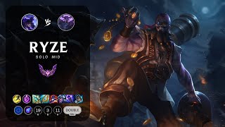 Ryze Mid vs Kassadin  EUW Master Patch 145 [upl. by Roose680]