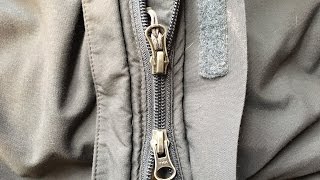 How to Repair a Zipper With Two Sliders [upl. by Naujud389]