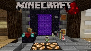 Maison high tech  Portail  Potion et enchantement rapide ➜ Minecraft tutoriel 15 [upl. by Kloman469]