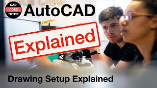 AutoCAD Explained  Setting the Drawing Limits [upl. by Enigroeg]