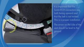 Car Seat Installation Evenflo Momentum 65™ SureLATCH® [upl. by Darren941]