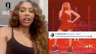 Healing Does Work Tamar Braxton Refrains From Clapping K Michelle For Spicy Tweet 👟 [upl. by Huesman553]