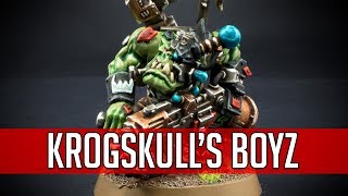 How to paint Ork Burna Krogskull Drakka [upl. by Ishmul415]