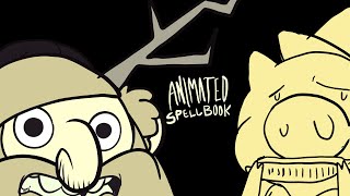 Animated spellbook Awaken DampD 5E [upl. by Adnilram]