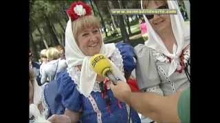 Chotis pasodobles rosquillas romería misa procesión y limonada en San Isidro de Alcobendas [upl. by Tallu]