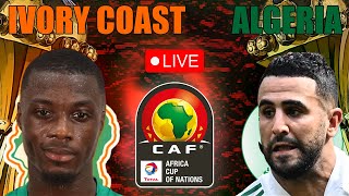 Ivory Coast vs Algeria AFCON 2021 Live Stream Watch Along [upl. by Reve]