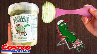 Grillo’s Pickles Fresh Dill Chips  Costco Product Review [upl. by Oinimreh]