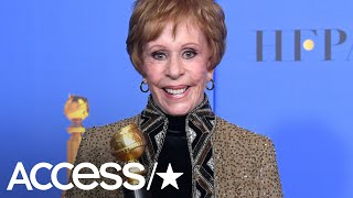 Golden Globes 2019 Carol Burnett Receives Honor For Her Iconic TV Career [upl. by Oirevlis]