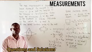 Questions and Answers  Measurements  BECE 2024 [upl. by Mindy]