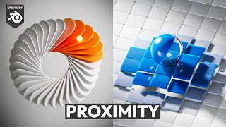 You Should be Using Proximity in Your Animations Blender [upl. by Kcirdneh307]