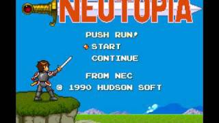 Neutopia TurboGrafx16  PCEngine Music Rip [upl. by Narod]