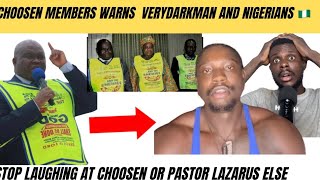 Verydarkman In Serious Trouble After Choosen Members Warns Him And Other Nigerians For Mocking Them [upl. by Avilla]