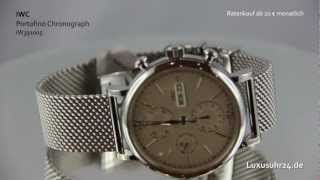 IWC Portofino Chronograph IW391005 Luxusuhr24 Ratenkauf ab 20 EuroMonat [upl. by Notsnarc]