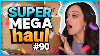 MAS ROPA QUE MAQUILLAJE HASTA CALZONES QUE COMPRÉ LES ENSEÑO COMIDA Y MAS  SUPER MEGA HAUL  90 [upl. by Meghann]