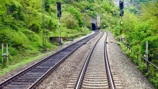 DB Bahn  Nr 20  Führerstandmitfahrt  Von Bingen  Rhein  Hbf nach Koblenz Hbf  BR 612 [upl. by Pry978]