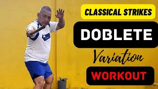 Arnis Doblete Strike Variation kali arnis eskrima Xirdong fma [upl. by Anselmi]