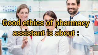 Roles of Pharmacy Assistant [upl. by Swart286]