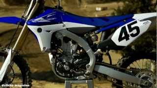 First Ride 2013 Yamaha YZ450FDirtbike Magazine [upl. by Atinihs]