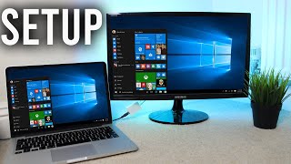 How To Connect Laptop To Monitor Full Guide  Work From Home Setup [upl. by Yleik]