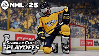 PLAYOFFS ROUND 1  NHL 25 Be A Pro [upl. by Dag611]