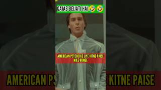 CHRISTIAN BALE FESS FOR AMERICAN PSYCHO MOVIE🎬🎬 shorts youtubeshorts shortvideo shortsvideo [upl. by Aranat]