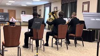 2024 OSSAA State Solo and Ensemble Contest Low Brass Trio with Jakob Elijah and Elijah [upl. by Okikuy]